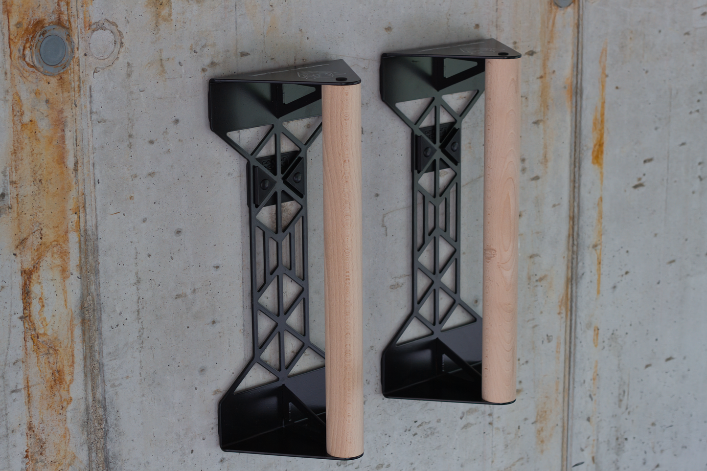 Parallettes lang schwarz