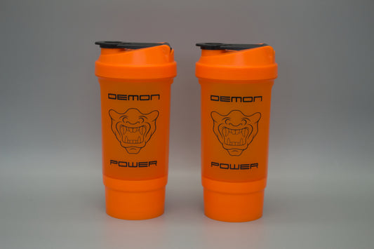 2x Fitness-Shaker orange
